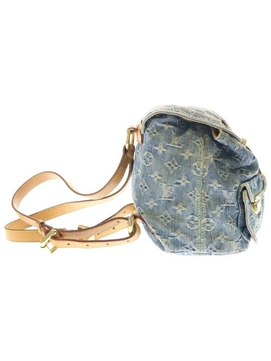 Louis Vuitton Monogram Denim Sac a Dos PM Backpack Blue